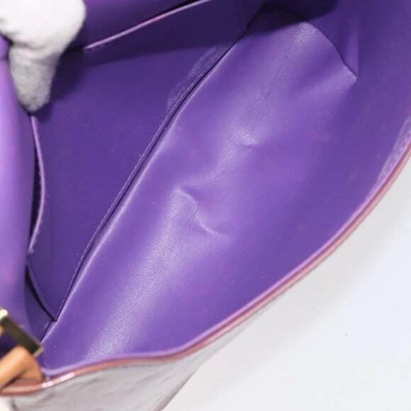 LOUIS VUITTON Monogram Vernis Thompson Street Bag Viole M91095 LV Auth 131521 - Picture 10 of 16